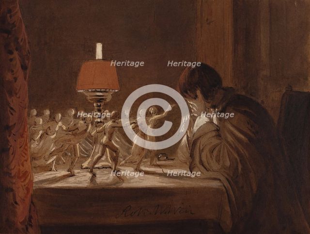 The Poet's Dream, c1830. Creator: Robert Walter Weir.