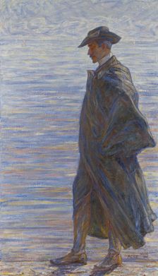 The Poet. Verner von Heidenstam, Author, 1911. Creator: Johan Axel Gustav Acke