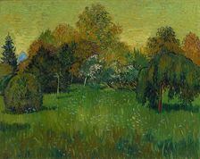 The Poet's Garden, 1888. Creator: Vincent van Gogh