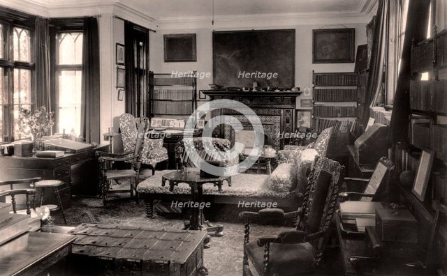 The Poets Study, Farringford House, 20th Century. Artist: Unknown