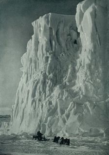 The Point of the Barne Glacier c1910–1913, (1913). Artist: Herbert Ponting