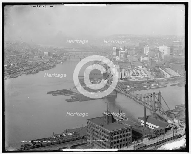 The Point, Pittsburgh, Pa., between 1900 and 1915. Creator: Unknown.