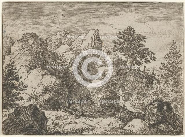 The Pointed Rock, 17th century. Creator: Allart van Everdingen.