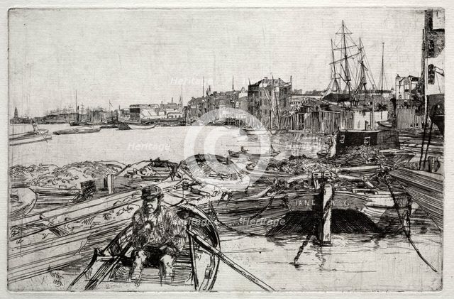 The Pool, 1859. Creator: James McNeill Whistler (American, 1834-1903).