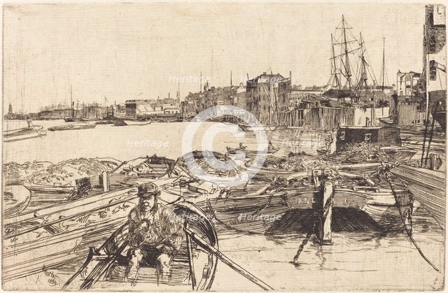 The Pool, 1859. Creator: James Abbott McNeill Whistler.