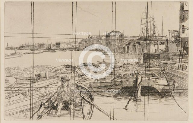 The Pool, 1859. Creator: James Abbott McNeill Whistler.