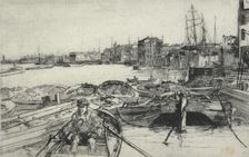 The pool., 1859. Creator: James Abbott McNeill Whistler