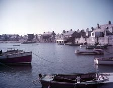 The Pool and Hugh Town from Garrison Hill, St Mary's, Isles of Scilly, c1955. Creator: Arthur Charles Kirby Ware