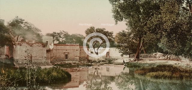 The Pool, Aguas Calientes, between 1884 and 1900. Creator: William H. Jackson.