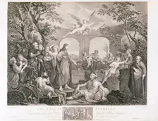 The Pool of Bethesda 1772. Creators: Unknown, Ravend, Victor Marie Picot
