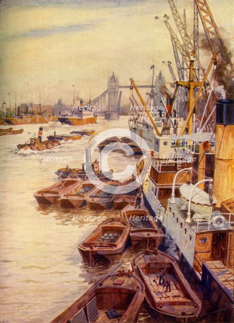 'The Pool of London', c1948. Creator: Unknown.