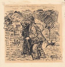 The poor, 1940-1944. Creator: Arnold Peter Weisz-Kubincan