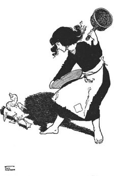 The Poor Duckling Was Scorned By All c1930. Artist: W Heath Robinson