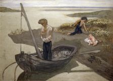 The Poor Fisherman 1879. Creator: Pierre Puvis de Chavannes