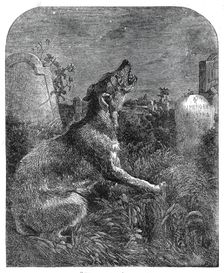"The Poor Man's Grave", 1860. Creator: Dalziel Brothers