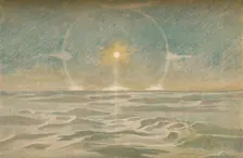 'The Polar Night, 24th November 1893 (1897). Artist: Fridtjof Nansen