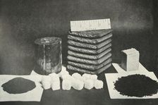 The Polar Party's Sledging Ration (Pemmican, biscuits, butter, cocoa, sugar and tea) 1911, (1913) Artist: Herbert Ponting