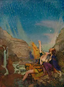 The Polar Star 1920. Artist: William Shackleton