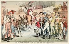 The Political Handicap, from Puck, n.d. Creator: Joseph Keppler