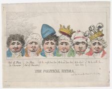 The Political Hydra, December 26, 1788., December 26, 1788. Creator: Thomas Rowlandson