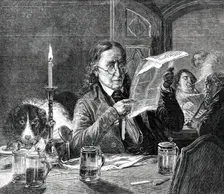 The Politician - by Hasenclever, 1850. Creator: Unknown