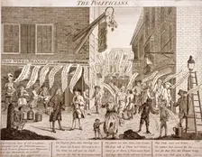 The politicians 1763. Artist: Anon