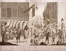 The politicians 1763. Artist: Anon