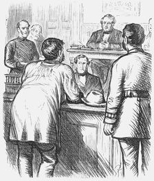 The Police and the Public 1874. Creator: Charles Samuel Keene