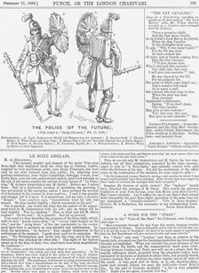The Police (of the Future), 1886. Creators: Corbould, Unknown