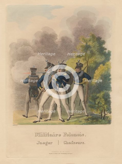 The Polish Army 1831: Chasseurs, 1831.
