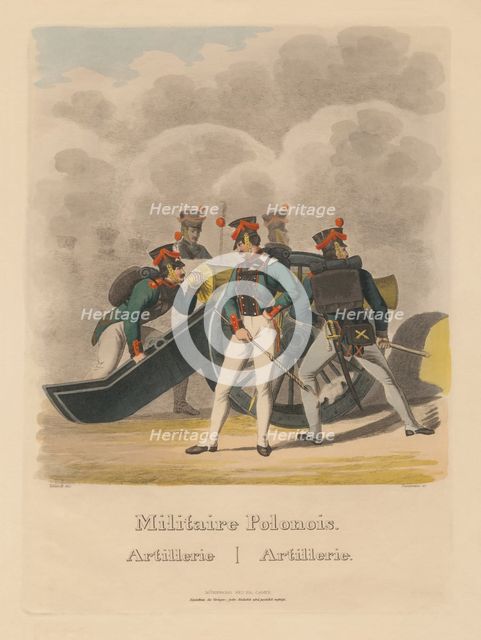 The Polish Army 1831: Artillery, 1831.
