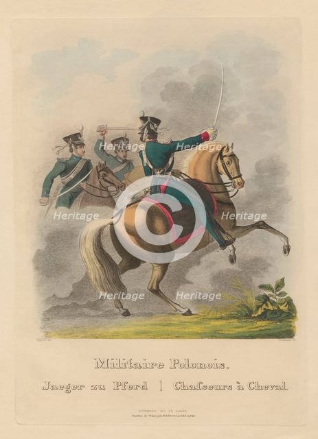 The Polish Army 1831: Horse Chasseurs (Chasseurs à cheval), 1831.