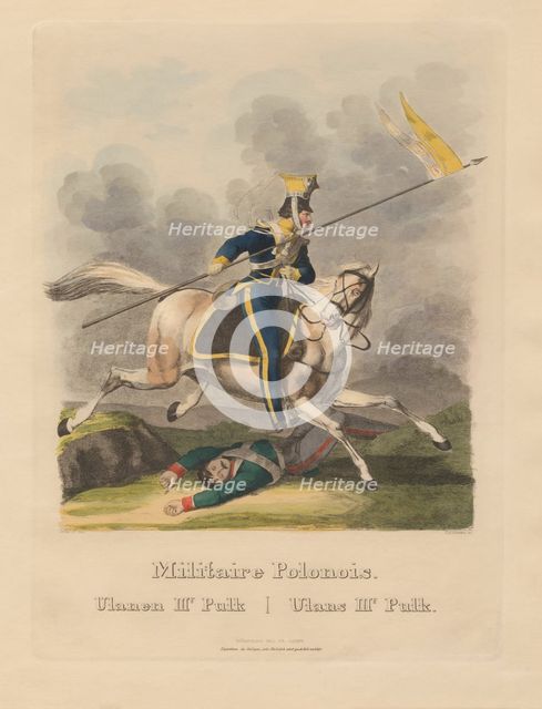 The Polish Army 1831: Uhlans of the 3rd Pulk, 1831.