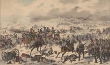 The Polish army at the Battle of Olszynka Grochowska, 1835