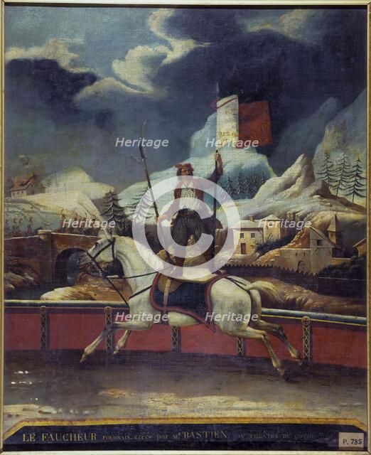 The "Polish Reaper", at Cirque-Olympique theatre, between 1801 and 1900. Creator: Unknown.