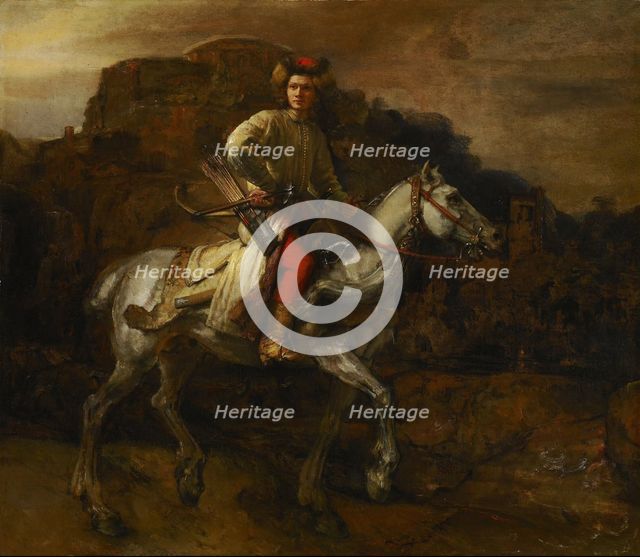 The Polish Rider, c. 1655. Artist: Rembrandt van Rhijn (1606-1669)