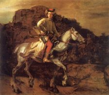 The Polish Rider c1655, (1967). Creator: Rembrandt Harmensz van Rijn