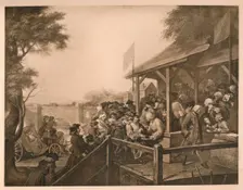 The Polling Plate III from The Humours of an Election 1757. Artist: William Hogarth