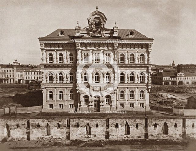 The Polytechnic Museum in Moscow, 1882. Artist: Anonymous  