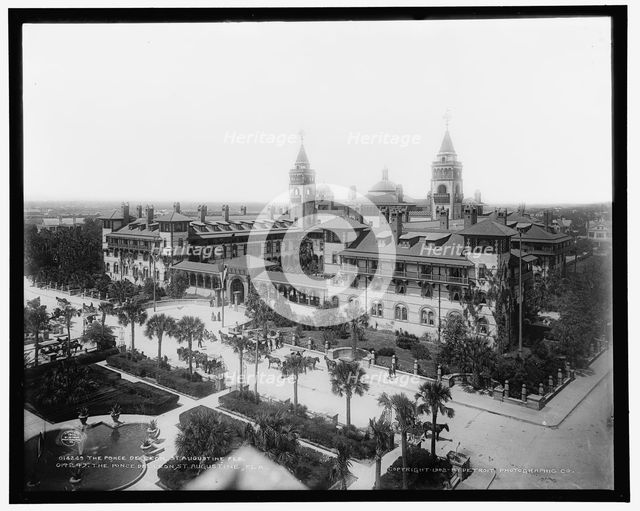 The Ponce de Leon, St. Augustine, Fla., c1902. Creator: William H. Jackson.