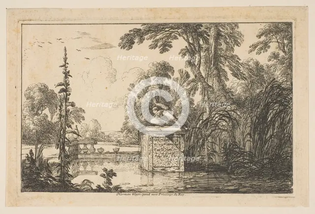 The Pond, 1640. Creator: Laurent de la Hyre.