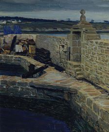 The pond (Concarneau), 1904. Creator: Maximilian Kurzweil