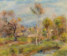 The Pond, Cagnes or Landscape at Cagnes-sur-Mer, 1905-1907