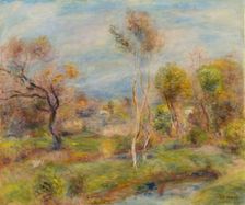 The Pond, Cagnes or Landscape at Cagnes-sur-Mer, 1905-1907