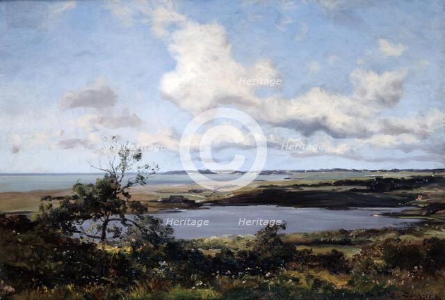 'The Pond of the Bubble', 1879.  Artist: Emmanuel Lansyer