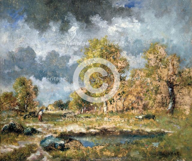 'The Pond', mid-19th century.  Artist: Narcisse Virgile Diaz de la Pena