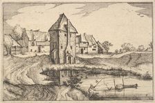 The Pond, plate 9 from Regiunculae et Villae Aliquot Ducatus Brabantiae, ca. 1610. Creator: Claes Jansz Visscher