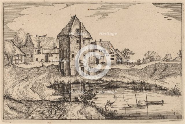 The Pond, published 1612. Creator: Claes Jansz Visscher.
