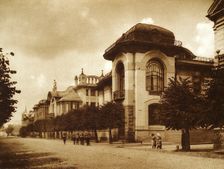 The Ponizovsky and Mindovsky houses on Povarskaya Street, Moscow, Russia, 1900s