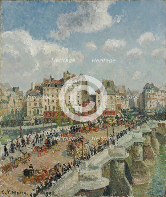 The Pont-Neuf, 1902. Artist: Pissarro, Camille (1830-1903)